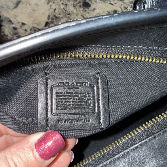 Coach Swagger 27 Exotic Genuine Snakeskin Colorblock - Picture 16 of 16